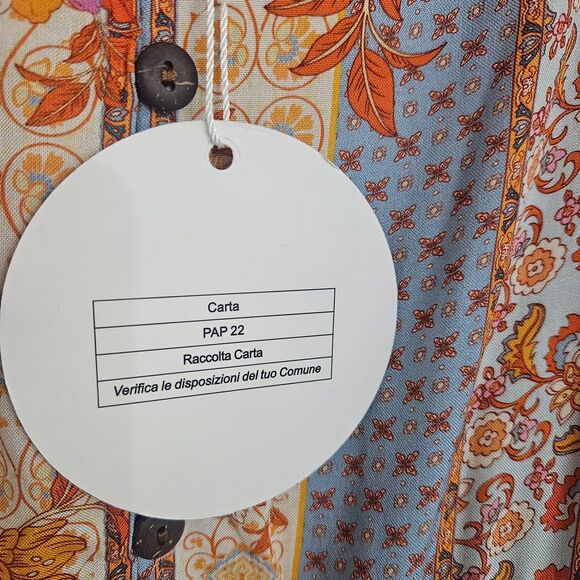 New 4XL Rusttydustty Hippy Floral Sundress Tie Waist Maxi with Adjustable Straps - Picture 6 of 7